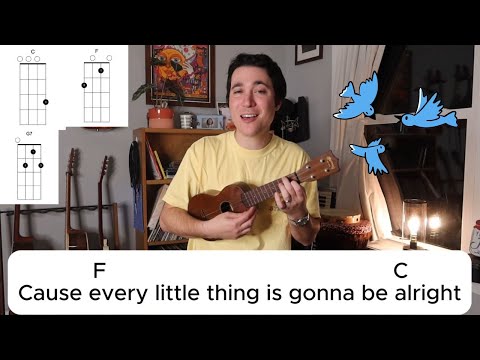 "Three Little Birds" Ukulele Tutorial for Beginners
