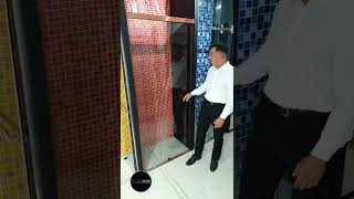 BOX DE BANHEIRO/ KIT BOX LINE / GLASSINOX FERRAGENS PARA VIDROS. BOX DE BANHEIRO SEGURO