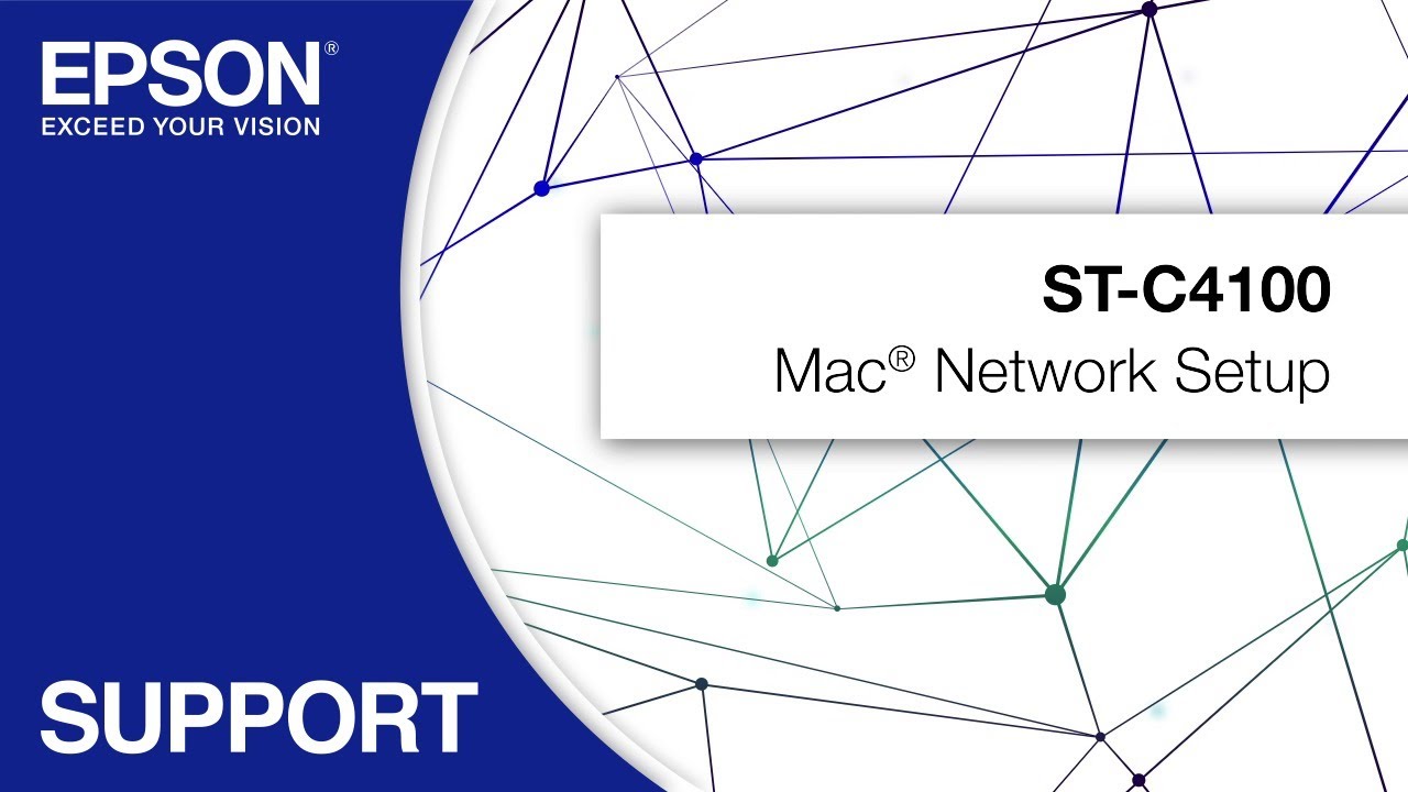 WorkForce ST-C4100 | Mac Network Setup