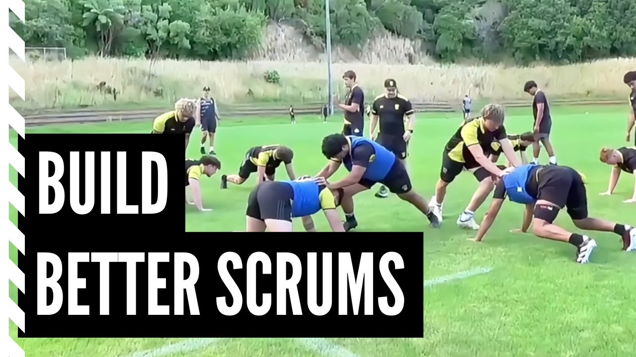 How to Build a Dominant Scrum | Coaching Progressions with Hurricanes U20 Coach Eugene Smith