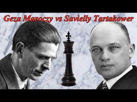 Partite Commentate di Scacchi 474 - Maroczy vs Tartakover - Aforismi e Sacrifici - 1922 [A84]