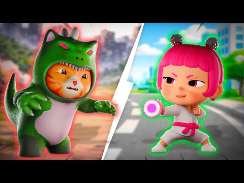 Good Night Karate with Baby DB! | D Billions Kids Songs