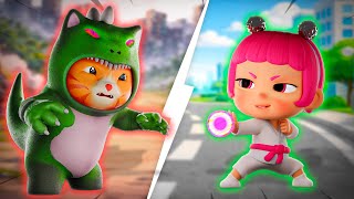 Good Night Karate with Baby DB! | D Billions Kids Songs