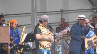 The METERS with CYRIL NEVILLE "No More Okey Doke"  live at JAZZ FEST 2015!!!!!!!!!