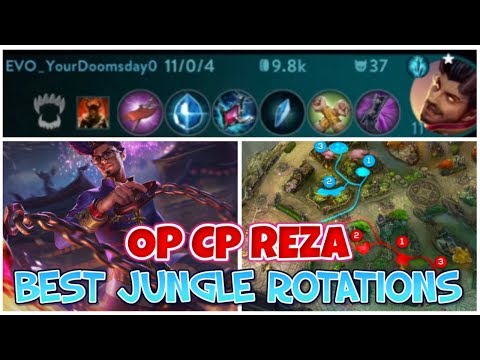 BEST JUNGLE ROTATION CP REZA JUNGLE - VAINGLORY 5V5 META AND TIPS