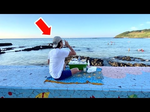 [🇰🇷Ilha de Jeju 2022] A ilha ao sul da Coreia do Sul é um paraíso!! ️Uma viagem de 3 noites e 4 dias repleta de deliciosos frutos do mar pela manhã.