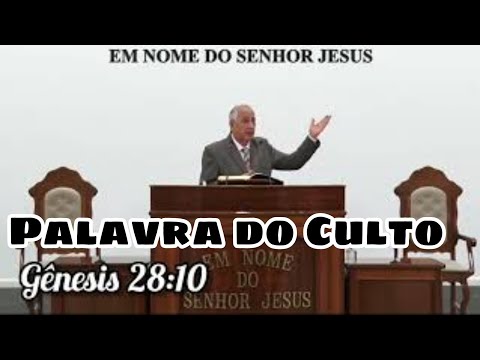 SANTO CULTO ONLINE A DEUS CCB BRÁS / PALAVRA DE GÊNESIS 28:10 13/03/22 Congregação Cristã no Brasil