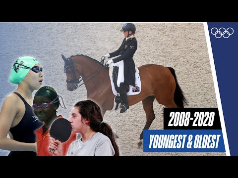 The Youngest & Oldest of each games 🤯💪 | Top Moments