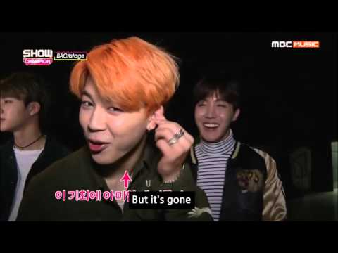 [ENG] 151212 Show Champion Backstage Part-1