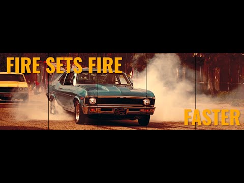 Faster Music Video by FIRE sets FIRE