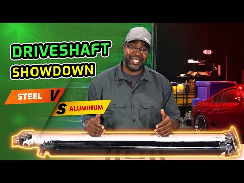 "Revamp Your Driveshaft: Steel vs Aluminum Showdown!