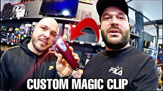 CUSTOMISATION TONDEUSE WAHL MAGIC CLIP! 💈