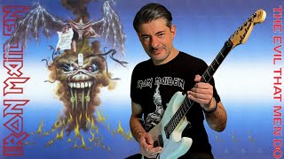 Iron Maiden: The Evil That Men Do - FULL Guitar Cover