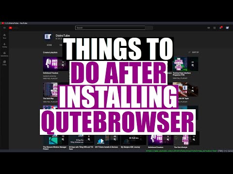 Recommended Configuration Settings For Qutebrowser