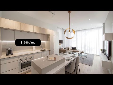 $1950 CAD a Month | Rent a 1 Bedroom Luxury Condo | TDC2 Montreal