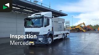 Xe tải k&eacute;o cứu hộ Mercedes-Benz Antos 2735 6X2 Machine transporter Oprijwagen Hydraulic ramps Li | H&igrave;nh ảnh 4 - Autoline