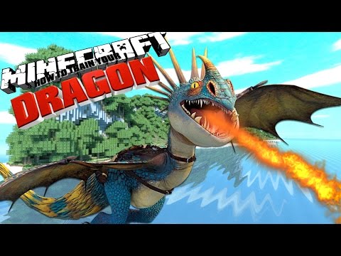 HOW TO TRAIN YOUR DRAGON [2] - Minecraft Custom Mod Adventure (Roleplay #2)