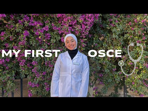 My First osce 👩‍⚕️ | اول امتحان طبي 