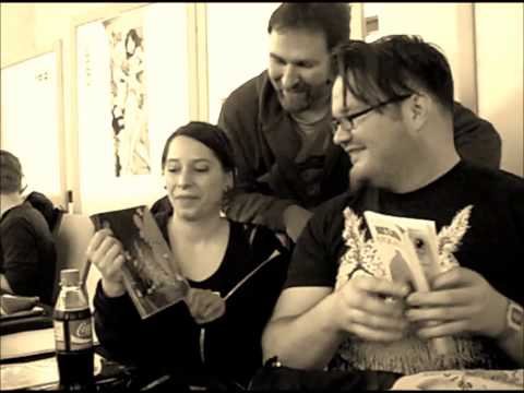 Silent Comic Review 15 - Sarah Burrini und Johannes Kretzschmar at Comicfestival Munich HD