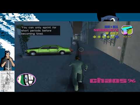GTA VC - Chaos% + Rainbomizer [Seed 2687, Hard] (Part 1)