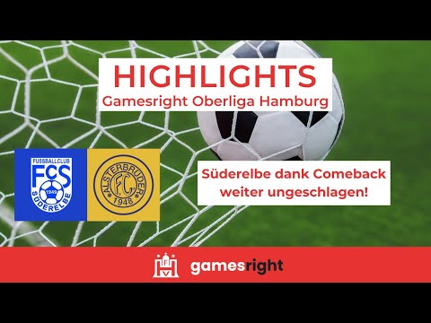 32. Spieltag Gamesright Oberliga Hamburg Highlights FC Süderelbe - FC Alsterbrüder