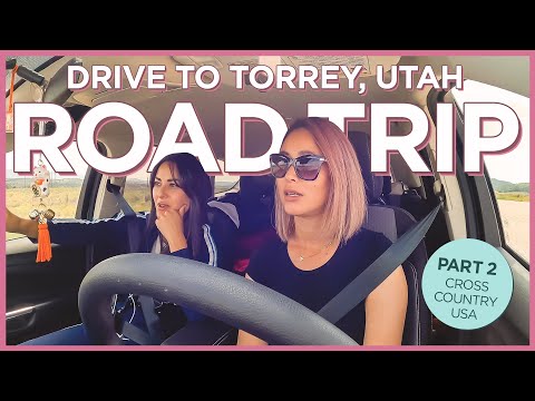 Cross Country Road Trip DAY 2 - Drive to Capitol Reef in Torrey, Utah