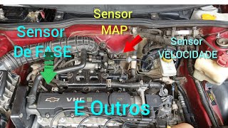 Sensor MAP, Sensor ROTAÇÃO, Sensor FASE Do Celta, Corsa, Prisma  | EP-149