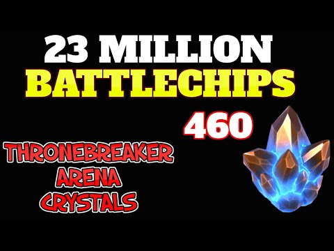 23 Million Battlechips | 460 Thronebreaker Arena Crystals | Marvel Contest of Champions