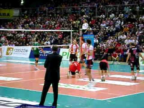 Asseco Resovia Rzeszów - Fart Kielce 3 set (25:13)