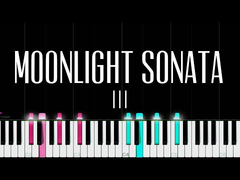 Beethoven - Moonlight Sonata (3rd Movement) | Piano Tutorial