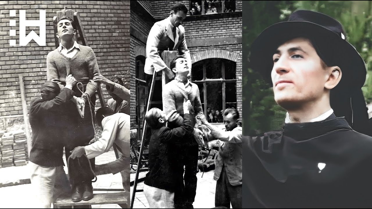 Execution of Catholic priest turned Nazi psycho,who tortured & killed 100s of people including kids