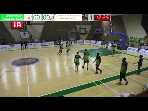 LEB PLATA: ZORNOTZA - MELILLA SPORT CAPITAL ENRIQUE SOLER