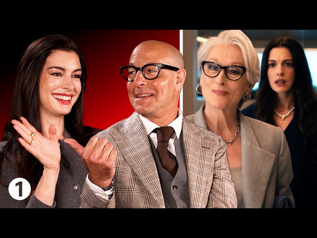 Anne Hathaway and Stanley Tucci on bloopers, favourite British phrases and The Devil Wears Prada 2 SDDEFAULT Thumbnail