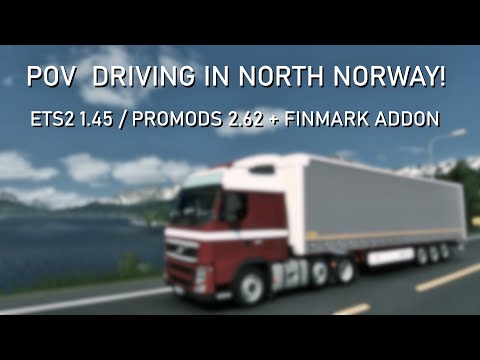 POV Driving in North Norway! | Euro Truck Simulator 2
