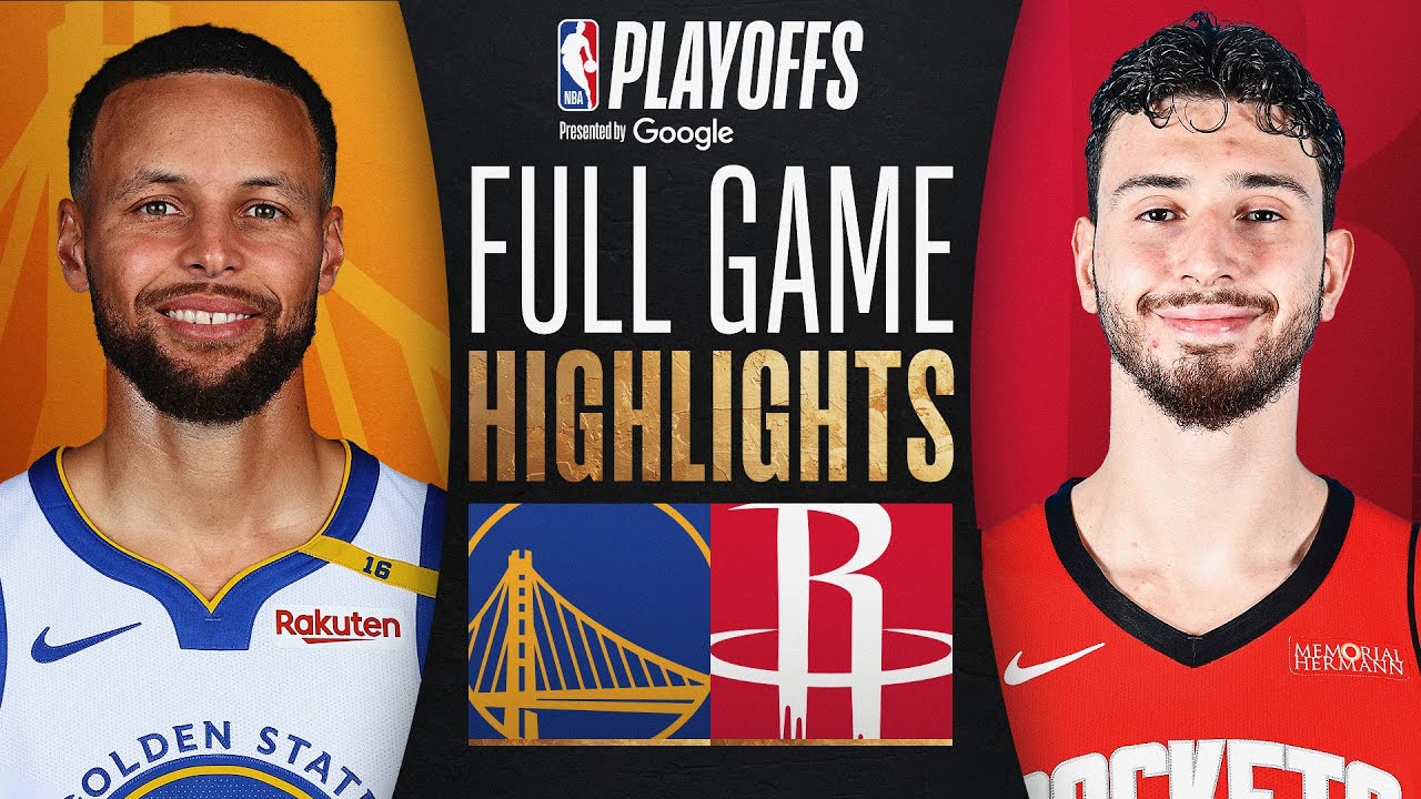 #7 WARRIORS at #2 ROCKETS | FULL GAME 1 HIGHLIGHTS | April 20, 2025