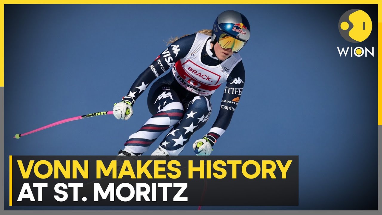 Vonn Becomes Oldest Downhill World Cup Winner | WION