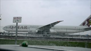 PLANES ON THE TARMAC &amp; AN OLD CROWN VIC