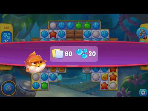 Fishdom 536 Hard Level - NO BooSTERS