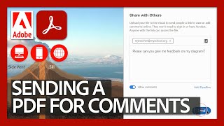 Sending a PDF for Comments | Acrobat for Educators