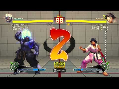 SSFIVAE~ Makoto (tetsumakoto) vs.  Oni (milestone360)  HD