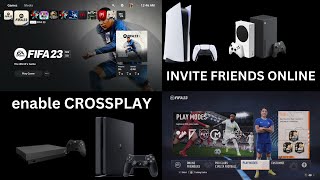 How to Enable Cross Play in FIFA 23 & Invite your PS4/PS5/XBOX friends