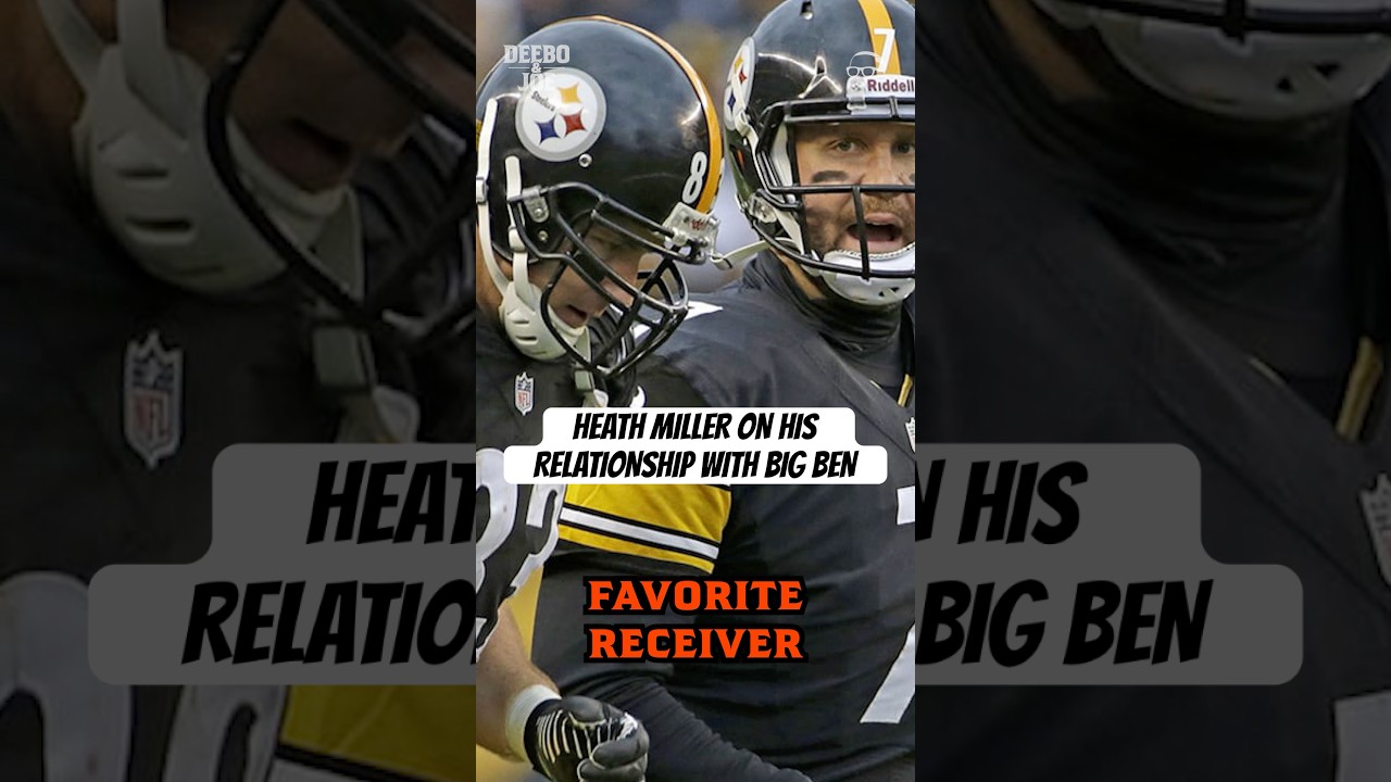 Heath Miller on his relationship with Big Ben and what made this connection special 👀 #DeeboAndJoe