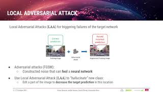 Triggering Failures: Out-Of-Distribution detection by learning from localadversarial attacks