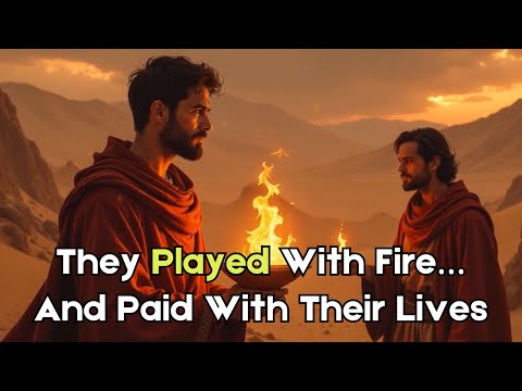 When God’s Fire Fell: The Tragic Story of Nadab and Abihu Leviticus 10 Explained