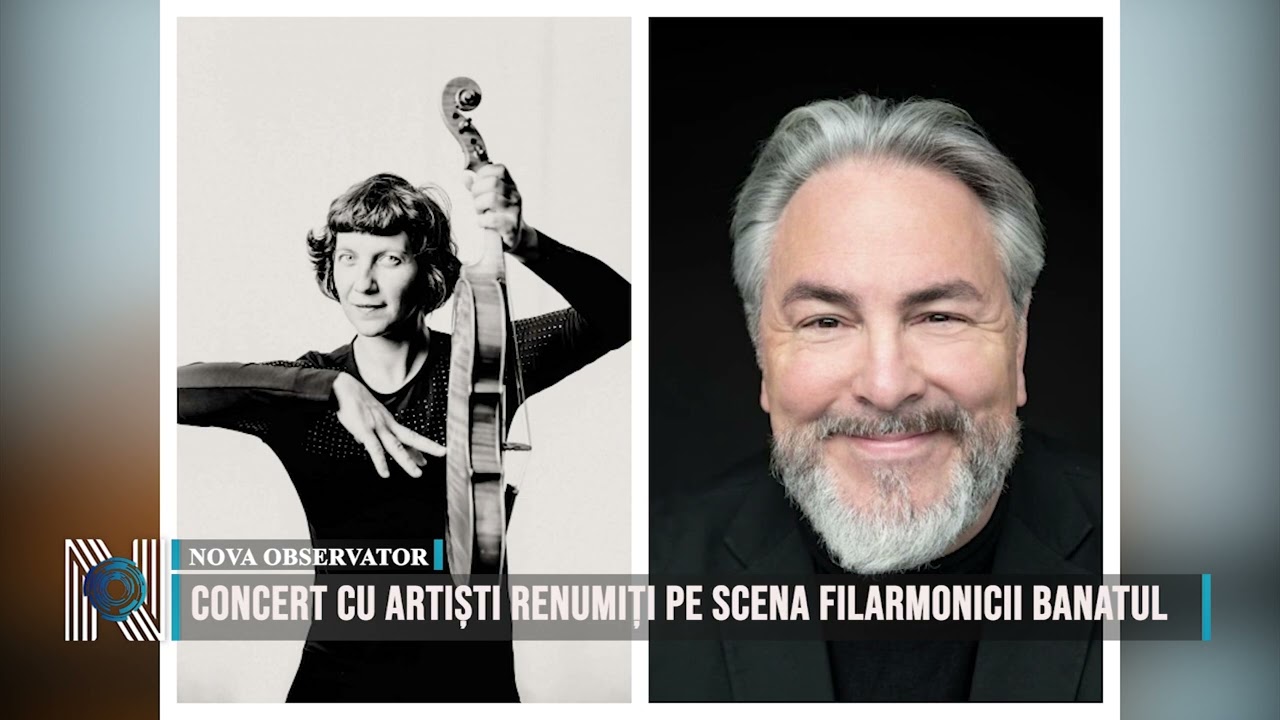 Concert cu artiști renumiți pe scena Filarmonicii Banatul