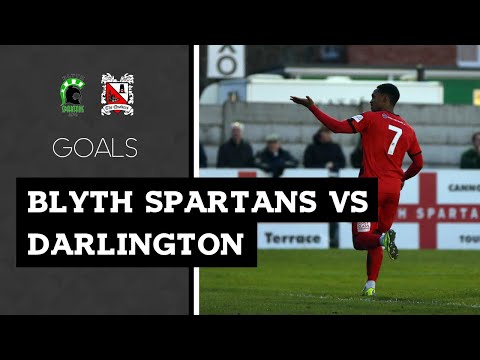 Goals: Blyth Spartans v Darlington