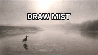 Draw A Misty Landscape - Easy Beginners Graphite Drawing