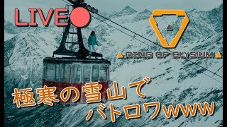 第1回【ring of Elysium】【生放送】極寒の雪山でバトロワｗｗｗｗ【ROE】【LIVE】