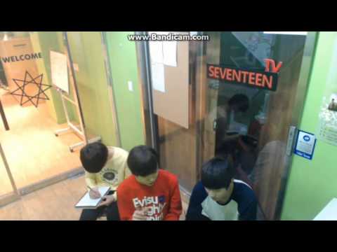 130320 SEVENTEEN TV : Hansol Seokmin , Leechan sing & rap
