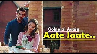 Aate Jaate FEAT. Parineeti Chopra &amp; Neil Nitin | Golmaal Again | Ajay Devgan |Lyrics Video Song 2017